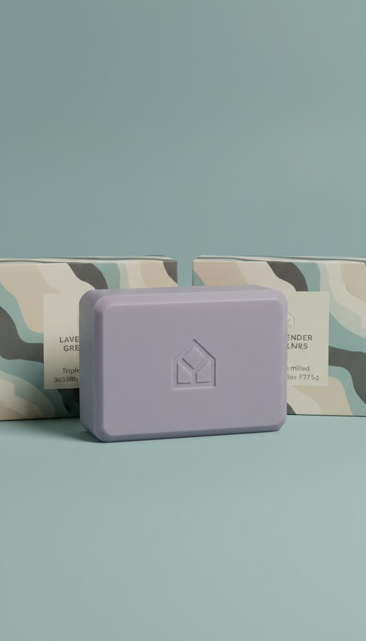 Lavender Grey triple-milled bar